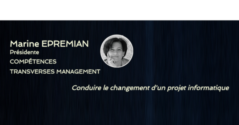 ,conduire le changement d'un projet informatique